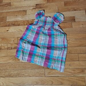 Girls plaid dress